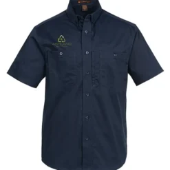 Harriton Advantage IL Short Sleeve Work Shirt - Men's