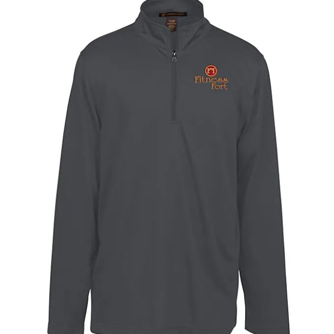 Harriton Advantage Snag Resistant 1/4-Zip Pullover - Men's