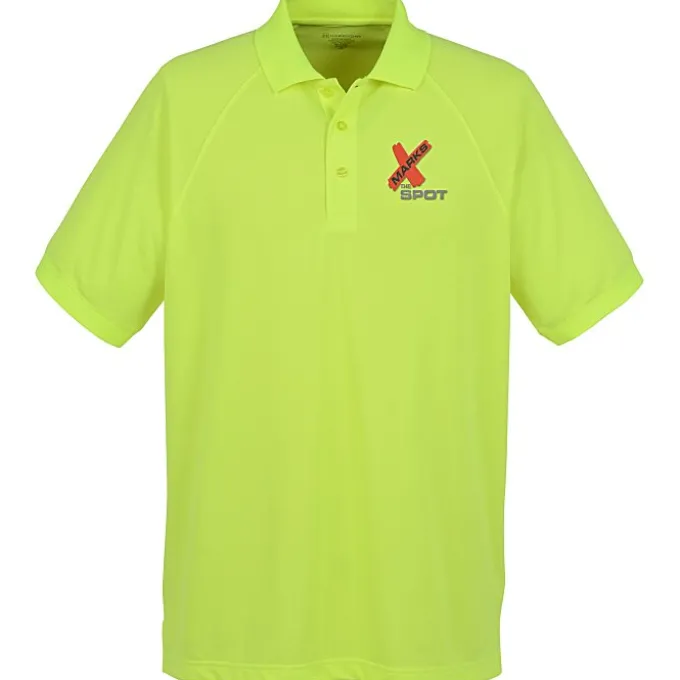 Harriton Charge Snag and Soil Protect Polo - Men's