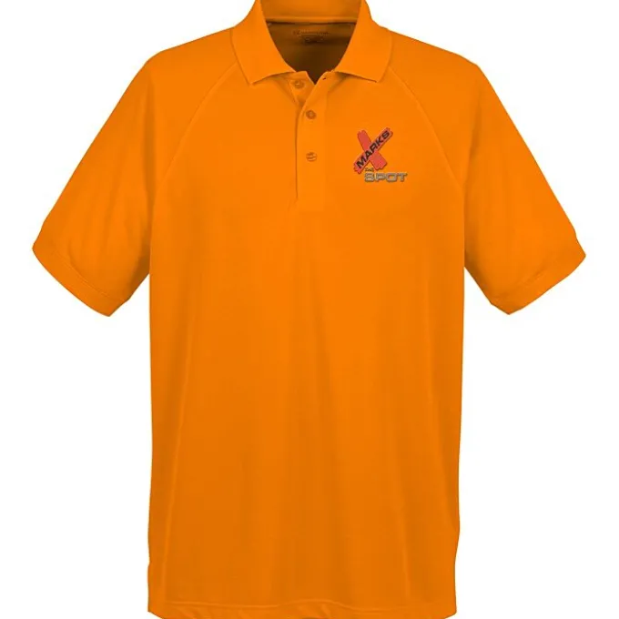 Harriton Charge Snag and Soil Protect Polo - Men's