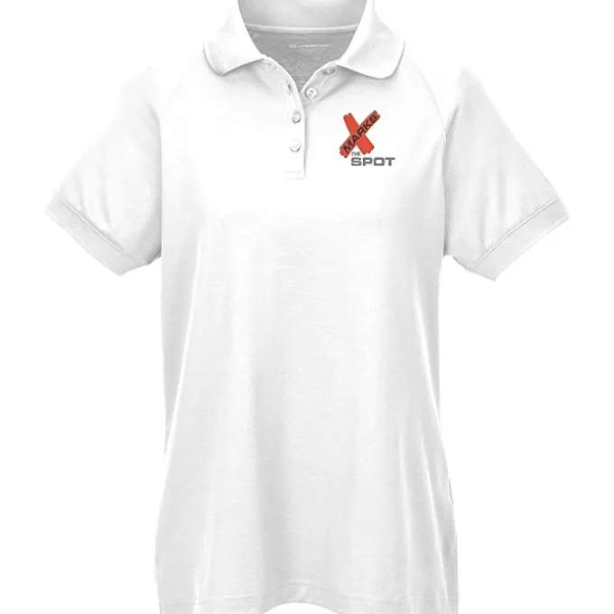 Harriton Charge Snag and Soil Protect Polo - Ladies'