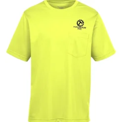 Harriton Charge Snag and Soil Protect Pocket T-Shirt
