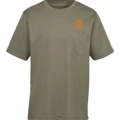 Harriton Charge Snag and Soil Protect Pocket T-Shirt