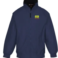 Harriton Fleece-Lined Nylon Jacket