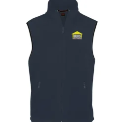 Harriton Full-Zip Fleece Vest - Men's