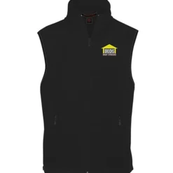 Harriton Full-Zip Fleece Vest - Men's