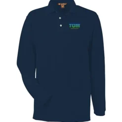 Harriton 5.6-oz Easy Blend Long Sleeve Polo