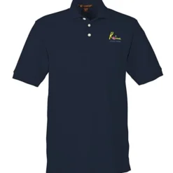 Harriton 5.6-oz Easy Blend Pocket Polo