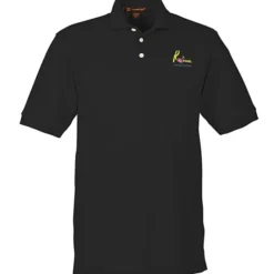 Harriton 5.6-oz Easy Blend Pocket Polo