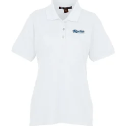 Harriton 5.6-oz Easy Blend Polo - Ladies' - Embroidered