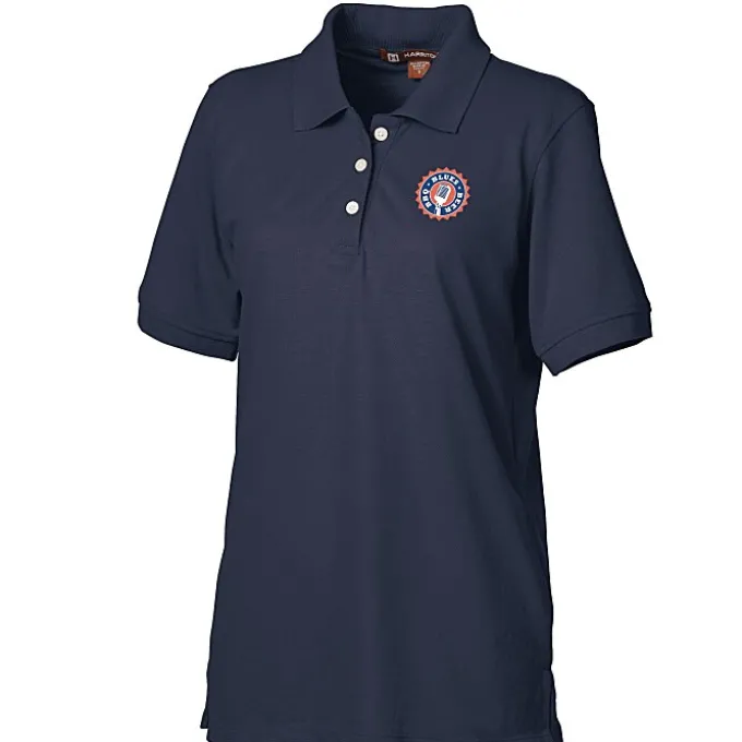 Harriton 5.6-oz Easy Blend Polo - Ladies' - Full Color