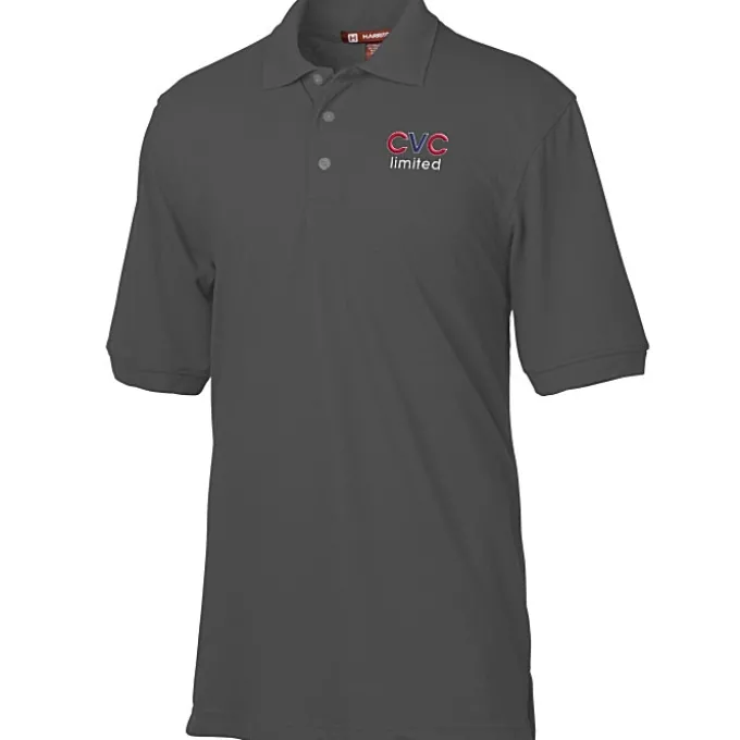 Harriton 5.6-oz Easy Blend Polo - Men's - Embroidered