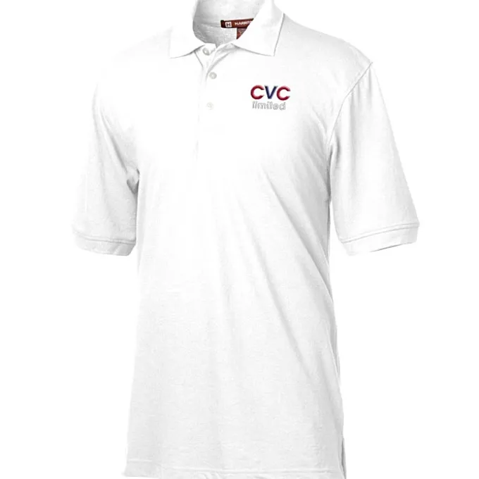 Harriton 5.6-oz Easy Blend Polo - Men's - Embroidered