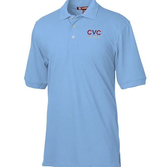 Harriton 5.6-oz Easy Blend Polo - Men's - Embroidered