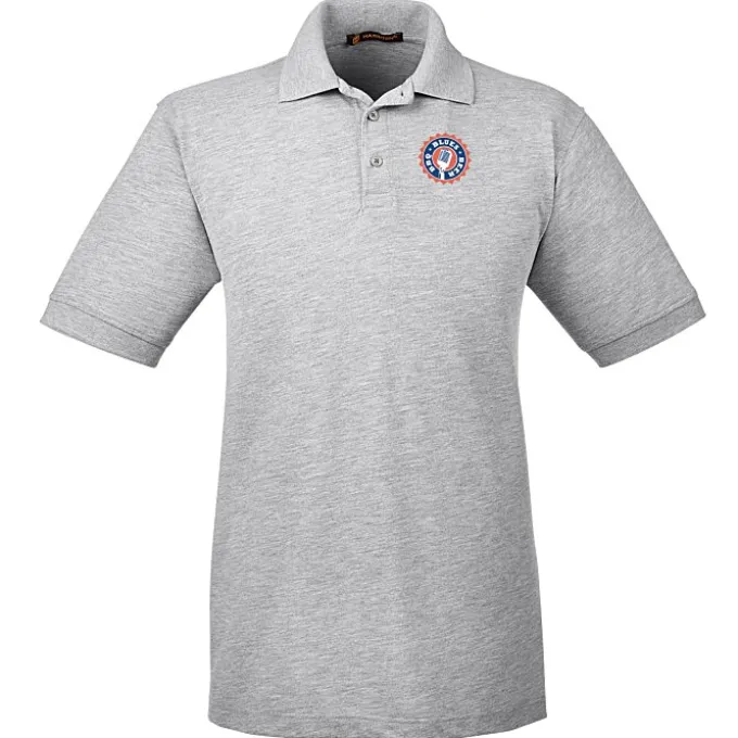 Harriton 5.6-oz Easy Blend Polo - Men's - Full Color