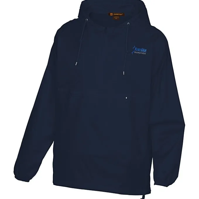 Harriton Packable Nylon Jacket - Embroidered