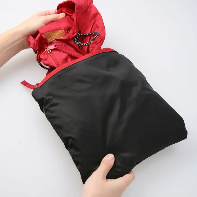 Harriton Packable Nylon Jacket - Embroidered