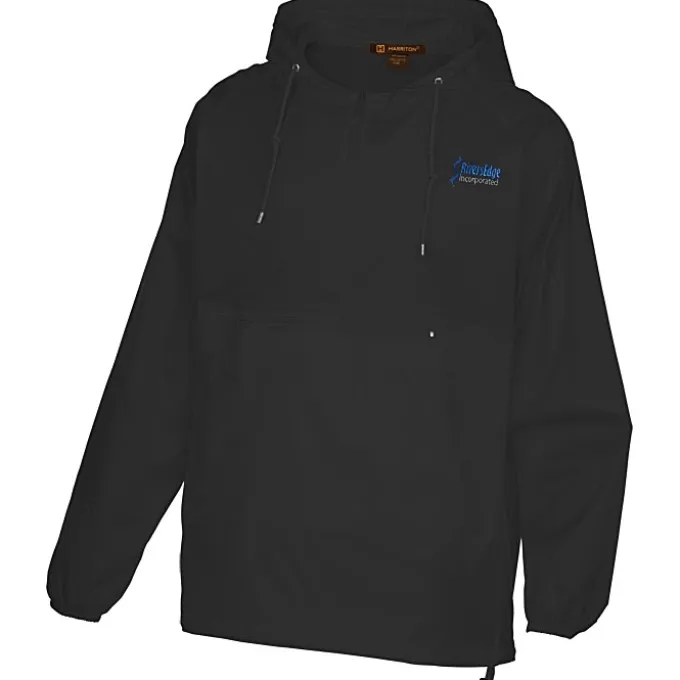 Harriton Packable Nylon Jacket - Embroidered