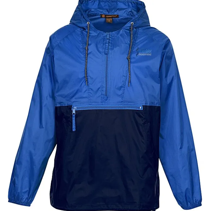 Harriton Packable Nylon Jacket - Embroidered