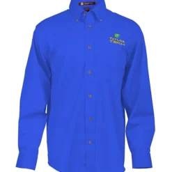 Harriton Twill Shirt with Stain Release - Men's
