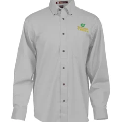 Harriton Twill Shirt with Stain Release - Men's