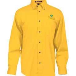 Harriton Twill Shirt with Stain Release - Men's