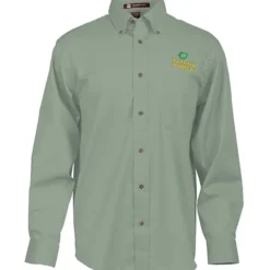 Harriton Twill Shirt with Stain Release - Men's