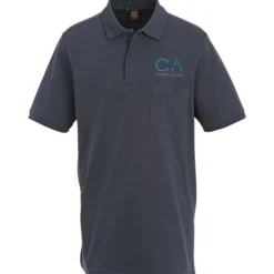Harriton Valiant Cotton Snag Protect Pocket Polo