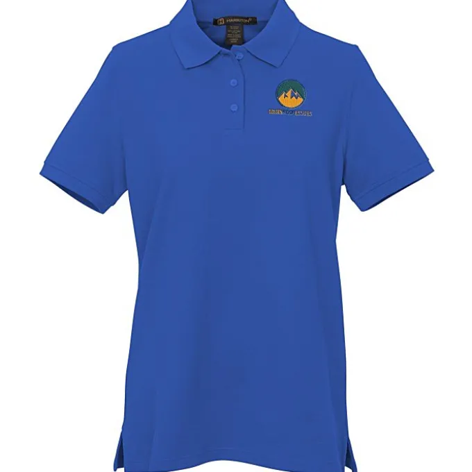Harriton Valiant Cotton Snag Protect Polo - Ladies'