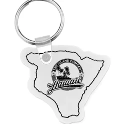 Hawaii Soft Keychain - Opaque