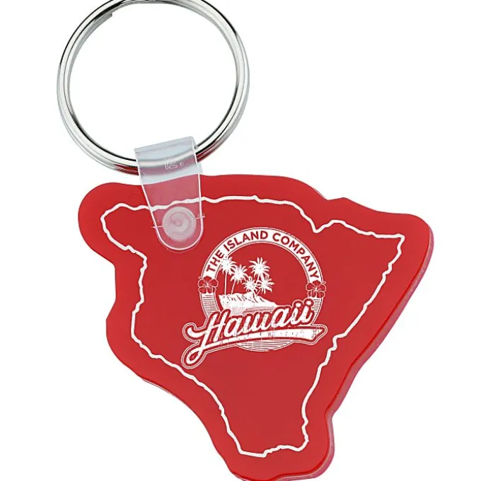 Hawaii Soft Keychain - Opaque