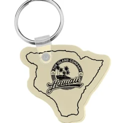Hawaii Soft Keychain - Opaque
