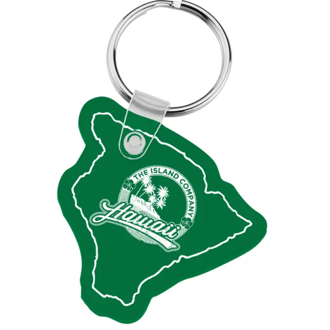 Hawaii Soft Keychain - Translucent