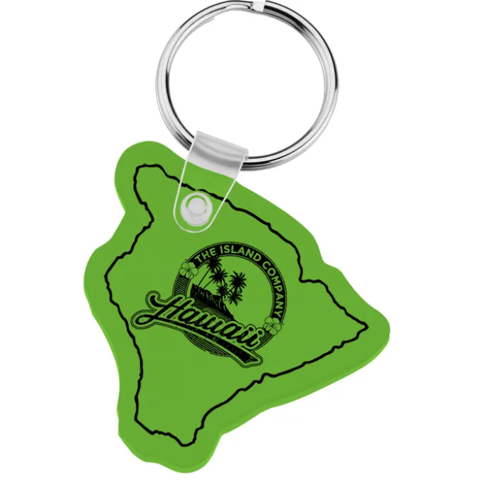 Hawaii Soft Keychain - Translucent