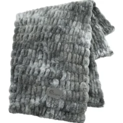 Hazelnut Chunky Faux Fur Blanket