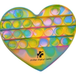 Heart Push Pop Fidget Game