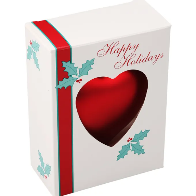 Heart Shatterproof Ornament - 4 inches