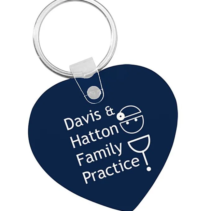 Heart Soft Keychain - Opaque