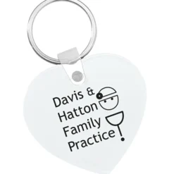 Heart Soft Keychain - Opaque