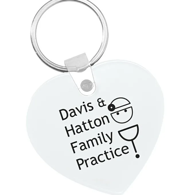 Heart Soft Keychain - Opaque
