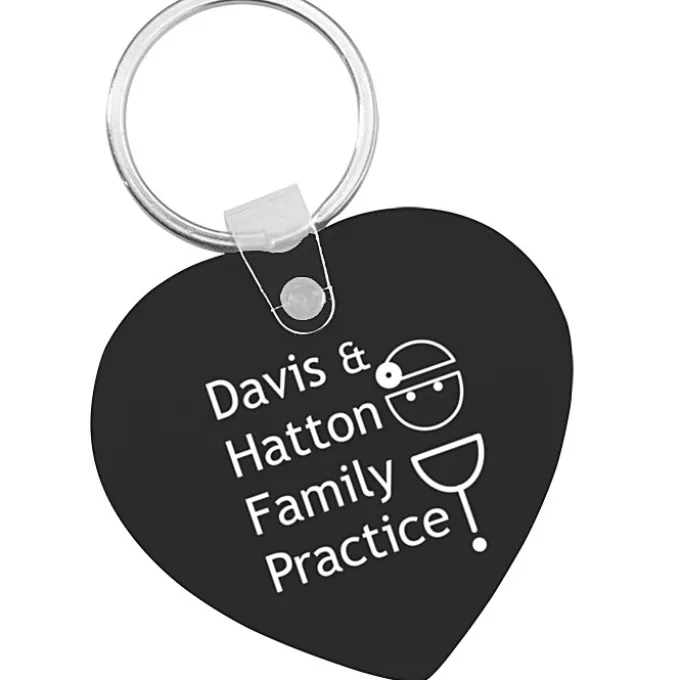 Heart Soft Keychain - Opaque