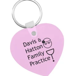 Heart Soft Keychain - Opaque