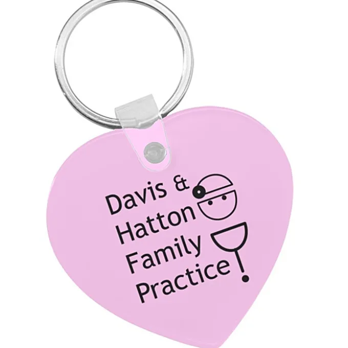 Heart Soft Keychain - Opaque