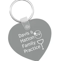 Heart Soft Keychain - Opaque