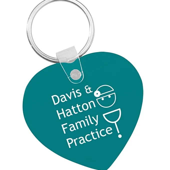 Heart Soft Keychain - Opaque