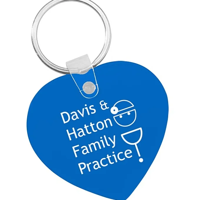 Heart Soft Keychain - Opaque