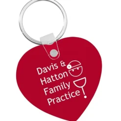 Heart Soft Keychain - Opaque