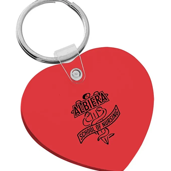 Heart Soft Keychain - Translucent