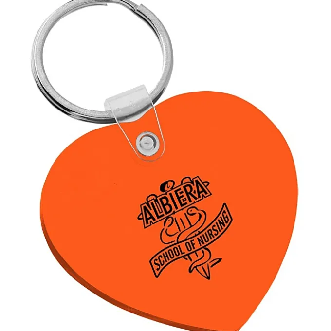 Heart Soft Keychain - Translucent