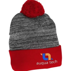Heather Blend Pom Pom Beanie
